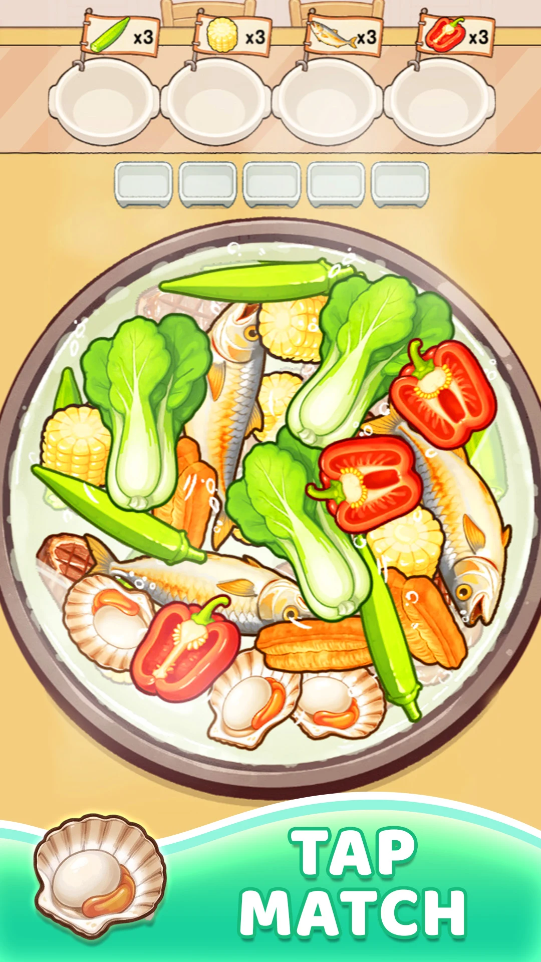 Hotpot Match 3D screenshot
